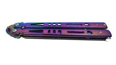 Briceag de antrenament, otel inoxidabil, Rainbow Training, multicolor, 21.5 cm