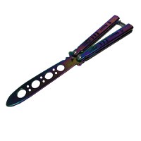 Briceag de antrenament, otel inoxidabil, Rainbow Training, multicolor, 21.5 cm - 2