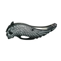 Briceag de buzunar, Wind Ghost otel, argintiu, 17.5 cm - 1