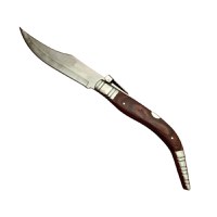 Briceag de vanatoare cricket, lama otel inoxidabil, maro, 50 cm - 2