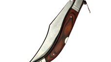 Briceag de vanatoare cricket, lama otel inoxidabil, maro, 50 cm