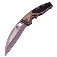 Briceag de vanatoare IdeallStore, Ancient Soldier, 19 cm, auriu - 2
