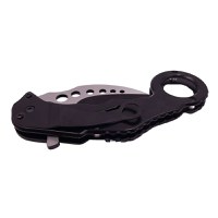Briceag de vanatoare IdeallStore®, Blue Hell Rider, model karambit, 17 cm, albastru - 4