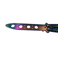 Briceag fluture, Rainbow Clash, antrenament, 22 cm - 2