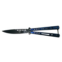 Briceag fluture, Sea Blade, otel inoxidabil, albastru, 22 cm - 3
