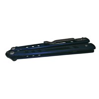 Briceag fluture, Sea Blade, otel inoxidabil, albastru, 22 cm - 1