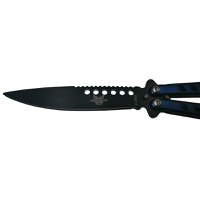 Briceag fluture, Sea Blade, otel inoxidabil, albastru, 22 cm - 5