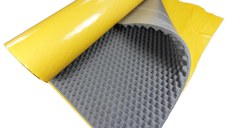 Burete Fonoabsorbant Cofrat Adezivat 200x100 cm cu Grosime de 2 cm  Solutia Ideala pentru izolatie acustica