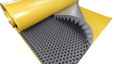 Burete Fonoabsorbant Cofrat Adezivat 200x100 cm cu Grosime de 5 cm  Solutia Ideala pentru izolatie acustica