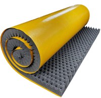 Burete Fonoabsorbant Cofrat Adezivat 200x100 cm cu Grosime de 5 cm  Solutia Ideala pentru izolatie acustica - 2