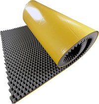 Burete Fonoabsorbant Cofrat Adezivat 200x100 cm cu Grosime de 5 cm  Solutia Ideala pentru izolatie acustica - 4