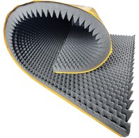 Burete Fonoabsorbant Cofrat Adezivat 200x100 cm cu Grosime de 5 cm  Solutia Ideala pentru izolatie acustica - 6