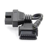 Cablu adaptor Auto Techstar®, Mitsubishi, 12 Pin la OBD2 16 Pin - 2
