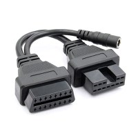 Cablu adaptor Auto Techstar®, Mitsubishi, 12 Pin la OBD2 16 Pin - 1