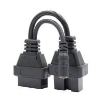 Cablu adaptor Auto Techstar®, Mitsubishi, 12 Pin la OBD2 16 Pin - 5