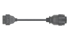 Cablu adaptor Catterpillar CAT-14 pin Deutsch femela → OBD-II 16 pin femela pentru utilaje grele, excavatoare