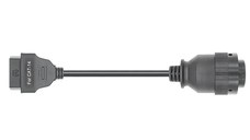 Cablu adaptor Catterpillar CAT-14 pin Deutsch femela → OBD-II 16 pin femela pentru utilaje grele, excavatoare