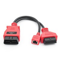 Cablu adaptor OBD Ethernet BMW Seria F F10 F20 F30, compatibil MS908S PRO IM608 Autel MaxiSys Elite - 4