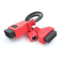 Cablu adaptor OBD Ethernet BMW Seria F F10 F20 F30, compatibil MS908S PRO IM608 Autel MaxiSys Elite - 6