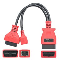 Cablu adaptor OBD Ethernet BMW Seria F F10 F20 F30, compatibil MS908S PRO IM608 Autel MaxiSys Elite - 5