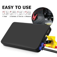 Cablu auto de Pornire, 400/800A, lungime 30 cm, compatibil cu Starter Multifunctional, cupru - 3