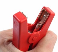 Cablu auto de Pornire, 400/800A, lungime 30 cm, compatibil cu Starter Multifunctional, cupru - 6