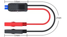 Cablu Auto de Pornire Inteligent, lungime 40 cm, potrivit pentru Starter Multifunctional, Material Durabil din Cupru