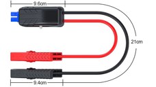 Cablu Auto de Pornire Inteligent, lungime 40 cm, potrivit pentru Starter Multifunctional, Material Durabil din Cupru