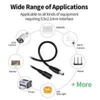 Cablu de Alimentare, Extensie Mufata de 5m MRG M1168, Mufa 5.5mm, Negru - 6
