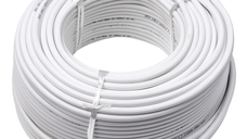 Cablu electric de curent, 100 m, 3 x 2.5, alb