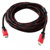 Cablu Hdmi MRG M749, Digital, 5m, Negru cu Rosu - 5