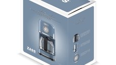 Cafetiera cu filtru ZASS ZCM 15 Faded Denim – 800 W, 1,5 L,12 cesti, anti-picurare si mentinere la cald