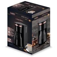 Cafetiera cu termos ZASS Rose Gold  ZCM 21 - 4