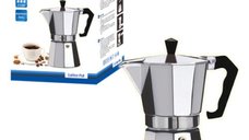 Cafetiera Espresso Floria ZLN-2485, 3 cesti, 150 ml, Ø8 cm, aluminiu, Argintiu