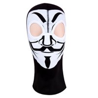 Cagula unisex IdeallStore®, Vendetta Assault, bumbac, marime universala, imprimeu, neagra - 2