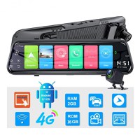 Camera Auto Dubla Tip Oglinda Techstar® Z9 Plus, Android 8.1, 4G si WiFi, 9.66" IPS Touch Full HD, Hotspot, ADAS, GPS - 4