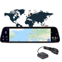 Camera Auto Dubla Tip Oglinda Techstar® Z9 Plus, Android 8.1, 4G si WiFi, 9.66" IPS Touch Full HD, Hotspot, ADAS, GPS - 7