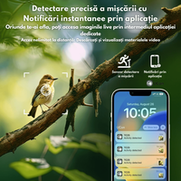 Camera de Supraveghere pentru Vanatoare Trail 4G, 4MP, alimentate solara, vizualizare live si alerte, Impermeabila - 4