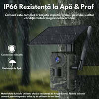 Camera de Supraveghere pentru Vanatoare Trail 4G, 4MP, alimentate solara, vizualizare live si alerte, Impermeabila - 3