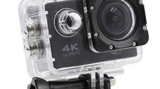 Camera Sport ActionCam SJ9000 UltraHD 4K @ 30fps WiFi 16.0MP Black Pachet Complet cu Accesorii