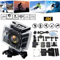 Camera Sport ActionCam SJ9000 UltraHD 4K @ 30fps WiFi 16.0MP Black Pachet Complet cu Accesorii - 8