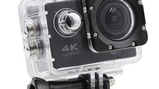 Camera Sport ActionCam SJ9000 UltraHD 4K @ 30fps WiFi 16.0MP Black Pachet Complet cu Accesorii