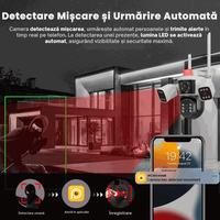 Camera Supraveghere 8K 16MP Zoom 10X CLC SmartGear, Auto-Tracking, Nocturna Color, WiFi, Audio, IP66, SD+Cloud - 9