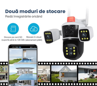 Camera Supraveghere 8K 16MP Zoom 10X CLC SmartGear, Auto-Tracking, Nocturna Color, WiFi, Audio, IP66, SD+Cloud - 11