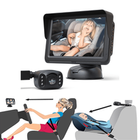 Camera video auto HD pentru monitorizare a bebelusilor si copiilor pentru scaunul din spate al masinii, Baby monitor - 2