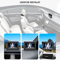 Camera video auto HD pentru monitorizare a bebelusilor si copiilor pentru scaunul din spate al masinii, Baby monitor - 7