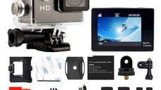 Camera Video Sport Techstar® A9 Sport DV, Rezolutie HD, 720P, Carcasa Waterproof, WideAngle, Panoramic