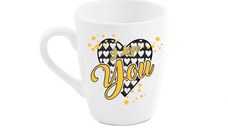 Cana 300ml, I Love You, Bg-Tech