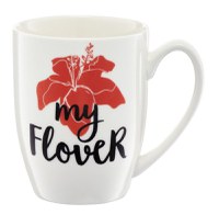 Cana 380ml, model floare, AMBITION Love - 1