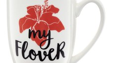 Cana 380ml, model floare, AMBITION Love